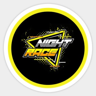 Night Race Sticker